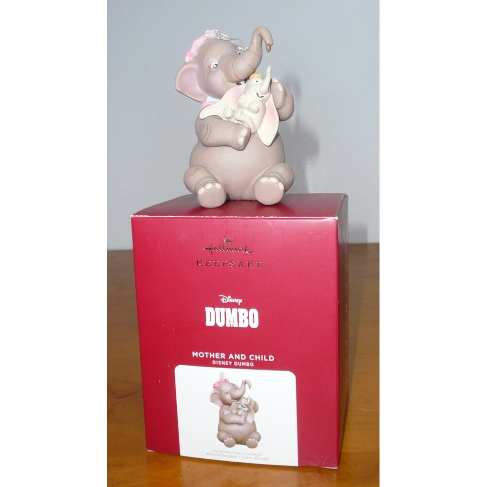 New in Box Disney Dumbo Mother and Child Hallmark Keepsake Christmas Ornament
